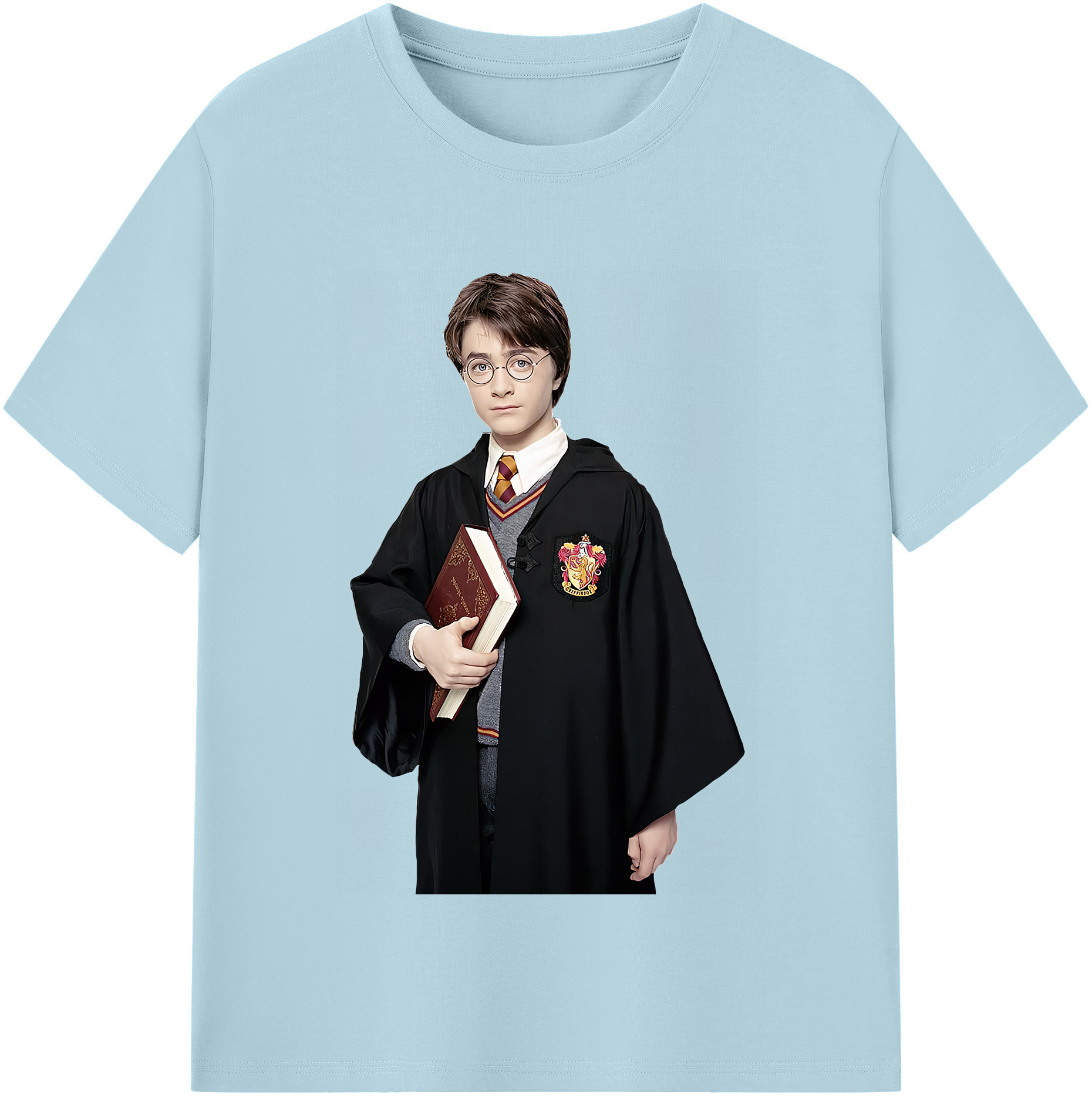 （画像用） Harry Potter ハリー・ポッターシリーズ 綿100％半袖Tシャツ（フロントプリント）